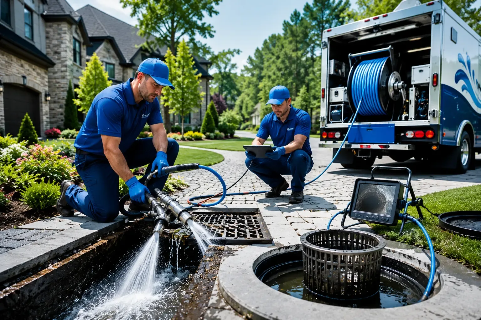 Local outdoor drain cleaning professionals in Morgantown, IN
